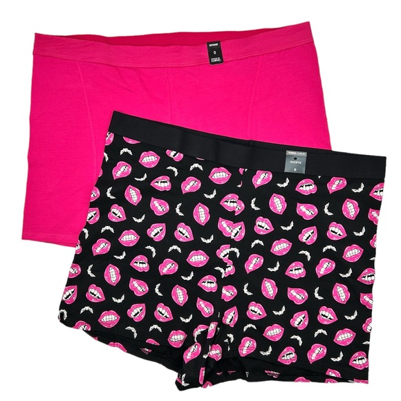 torrid Other - Torrid Women’s Plus Size Cotton High Rise Shortie Panty Set of 2 Size Large
